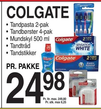 ABC Lavpris Colgate tilbud