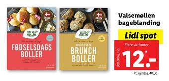 Lidl Valsemøllen bage blanding tilbud