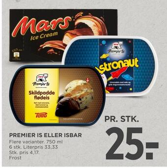 MENY Premier is eller isbar tilbud