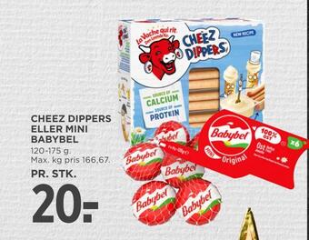 Cheez dippers eller mini babybel