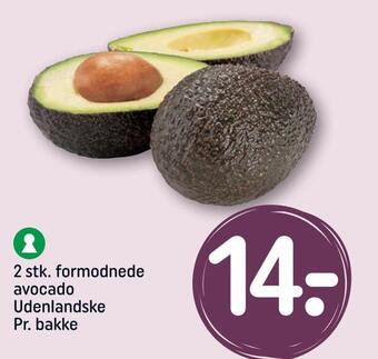 REMA 1000 2 stk. formodnede avocado tilbud