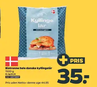 Netto Bistronne hele danske kyllingelår tilbud
