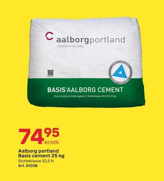 Aalborg portland basis cement 25 kg