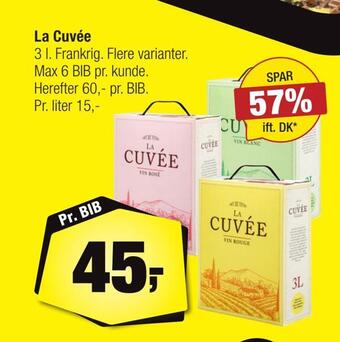 Calle La cuvée tilbud