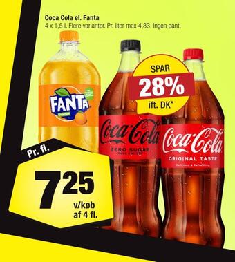 Calle Coca cola el. fanta tilbud