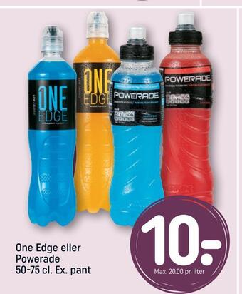REMA 1000 One edge eller powerade tilbud
