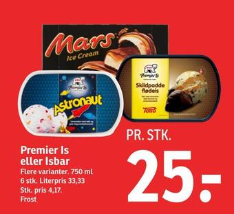 SPAR Premier is eller isbar tilbud