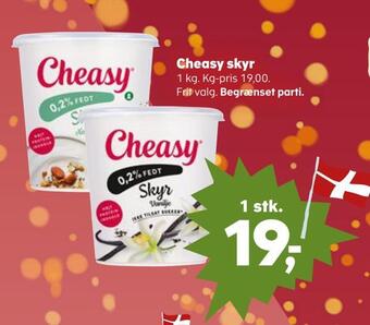 Kvickly Cheasy skyr tilbud