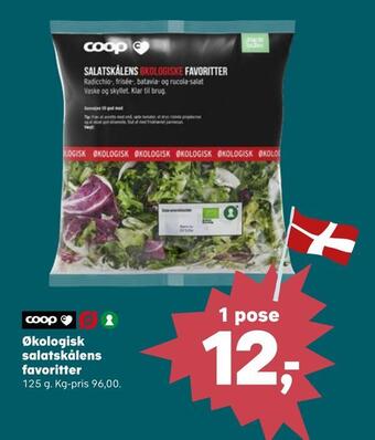 SuperBrugsen Økologisk salatskålens favoritter tilbud