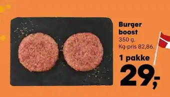 SuperBrugsen Burger boost tilbud