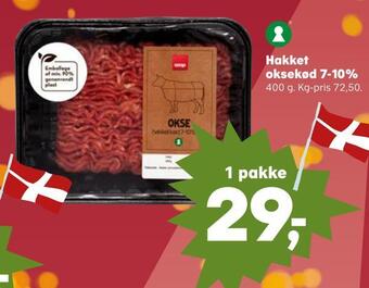 SuperBrugsen Hakket oksekød 7-10% tilbud