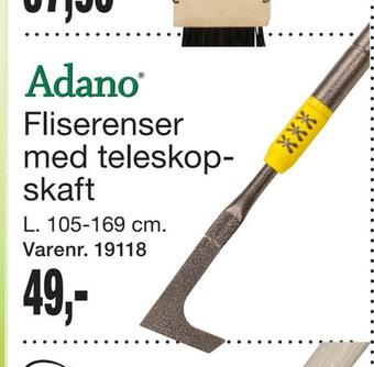Harald Nyborg Fliserenser med teleskopskaft tilbud