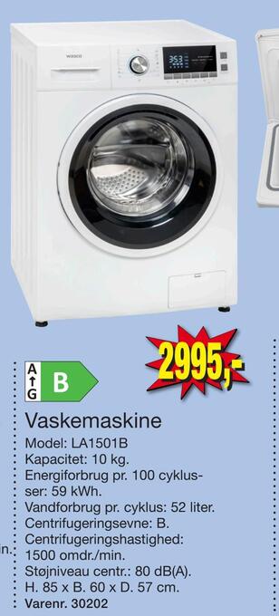 Harald Nyborg Vaskemaskine tilbud