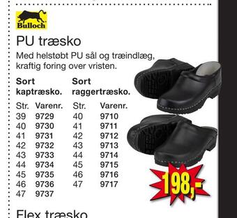 Pu træsko