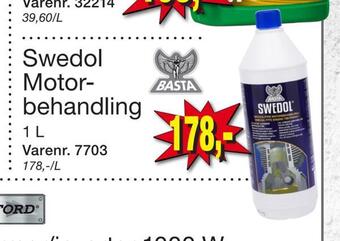 Harald Nyborg Swedol motor- behandling tilbud