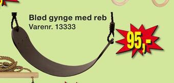 Harald Nyborg Blød gynge med reb tilbud