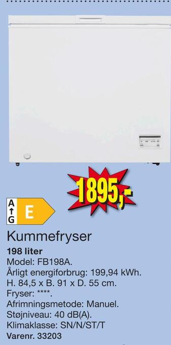 Harald Nyborg Kummefryser tilbud