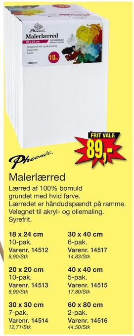 Harald Nyborg Malerlærred tilbud