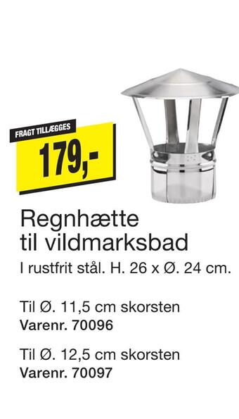 Harald Nyborg Regnhætte til vildmarksbad tilbud