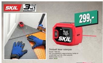 Harald Nyborg Dobbelt laser vaterpas tilbud