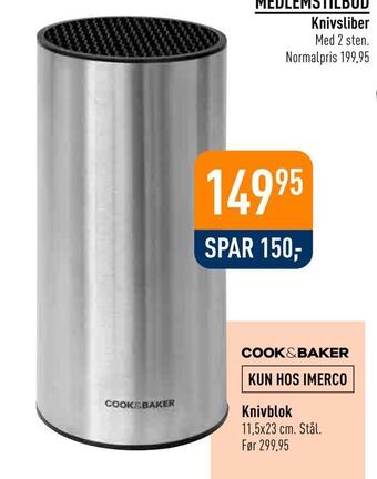 Imerco Knivblok tilbud