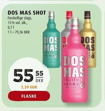 Scandinavian Park Dos mas shot tilbud