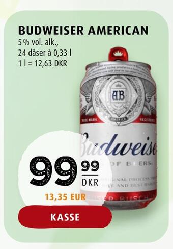 Scandinavian Park Budweiser american tilbud