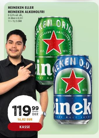 Scandinavian Park Heineken eller heineken alkoholfri tilbud
