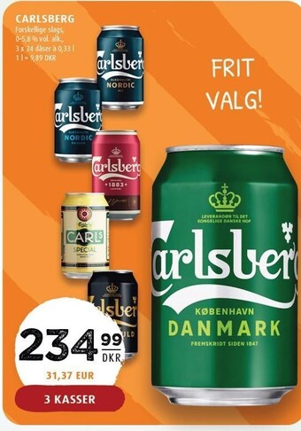 Scandinavian Park Carlsberg tilbud