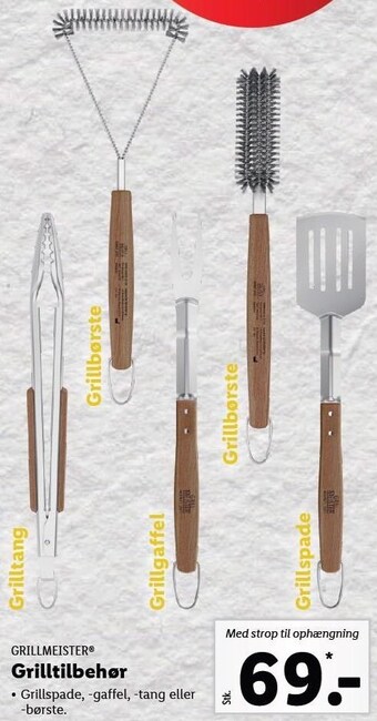 Lidl Grillmeister grilltilbehør tilbud