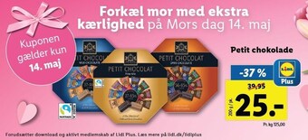 Lidl Petit chokolade tilbud