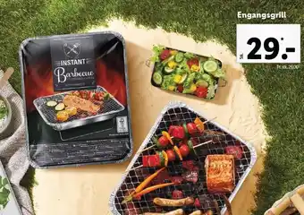 Lidl Engangsgrill tilbud