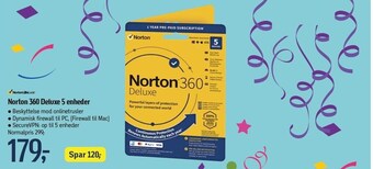 Norton 360 deluxe 5 enheder