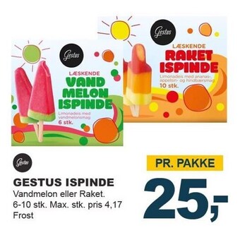 Let-Køb Gestus ispinde tilbud