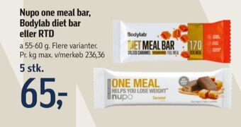 Føtex Bodylab energibar tilbud