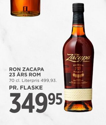 MENY Solera 23 yo rom tilbud
