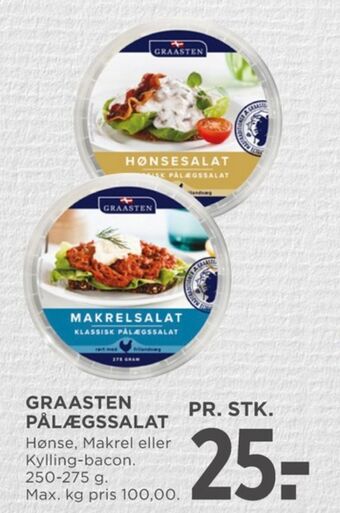 MENY Graasten hønsesalat tilbud