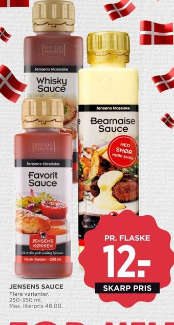 Jensens køkken sauce flydende