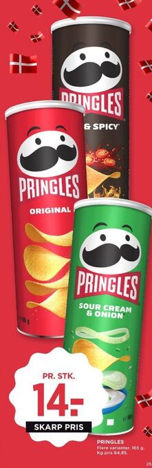 MENY Pringles chips tilbud