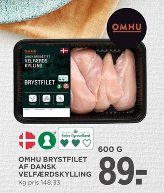 MENY Omhu kyllingebrystfilet tilbud