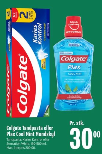 Min Købmand Colgate tandpasta tilbud