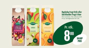 Rynkeby konc. frugtsaft frugt & bær