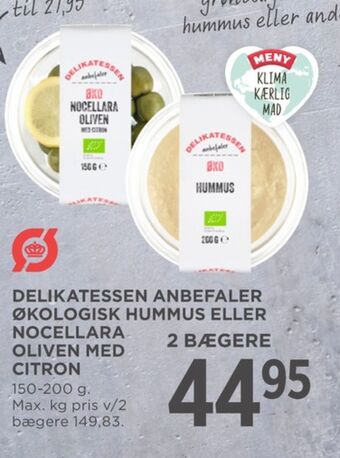 MENY Ukendt hummus tilbud