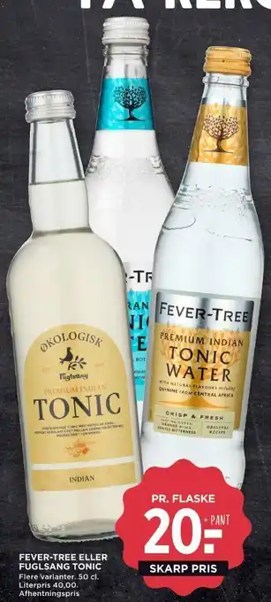 MENY Fever-tree tonicvand tilbud
