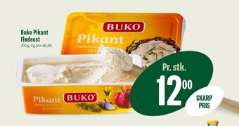 Min Købmand Buko flødeost pikant tilbud