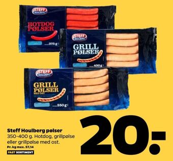 Netto Steff houlberg grillpølser tilbud