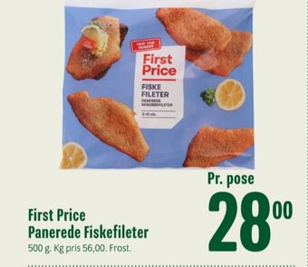Min Købmand First price fiskefileter tilbud