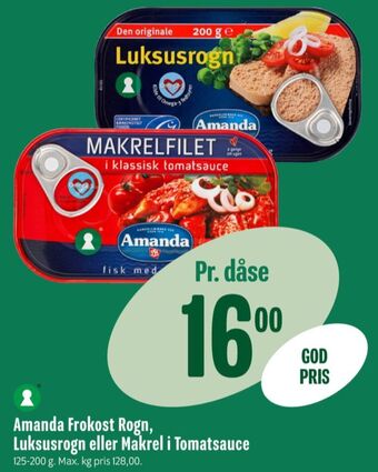 Min Købmand Amanda torskerogn tilbud