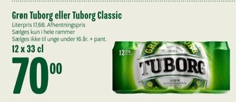 Min Købmand Grøn øl tilbud
