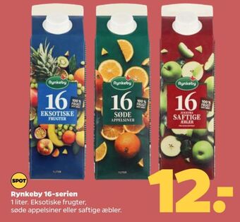 Netto 16 serie appelsinjuice søde tilbud
